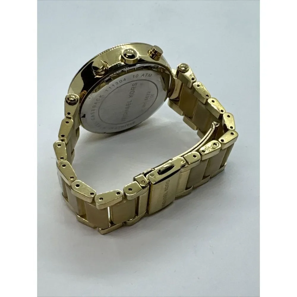 Michael Kors MK5632 Women's Gold Tone Analog Dial Quartz Wrist Watch JNA372